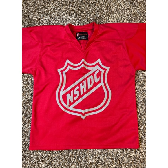 ✨Menace Sport NSHDC Red Hockey Jersey Youth XL - Picture 2 of 5